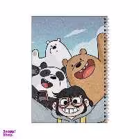 دفتر مشق 100 برگ بامبیلیپ طرح خرسهای کله فندقی کد 0672299