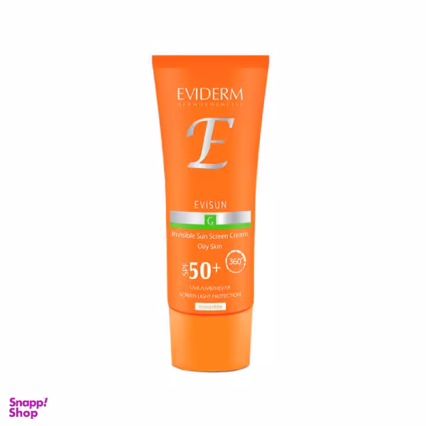 کرم ضد آفتاب اویدرم (Eviderm) مدل Evisun حجم 40 میلی‌‌لیتر