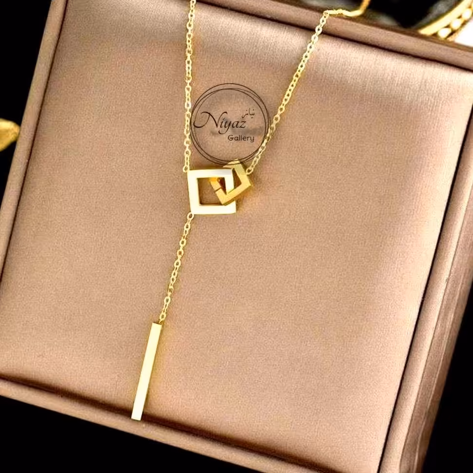 گردنبند طرح طلا