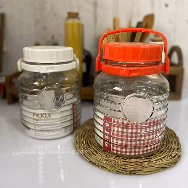 بانکه ترشی طرح ترک دنیز 3 لیتری