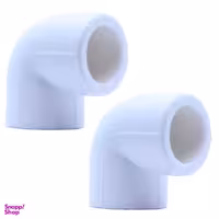 اتصال زانویی آذین مدل DN-25 بسته 2 عددی