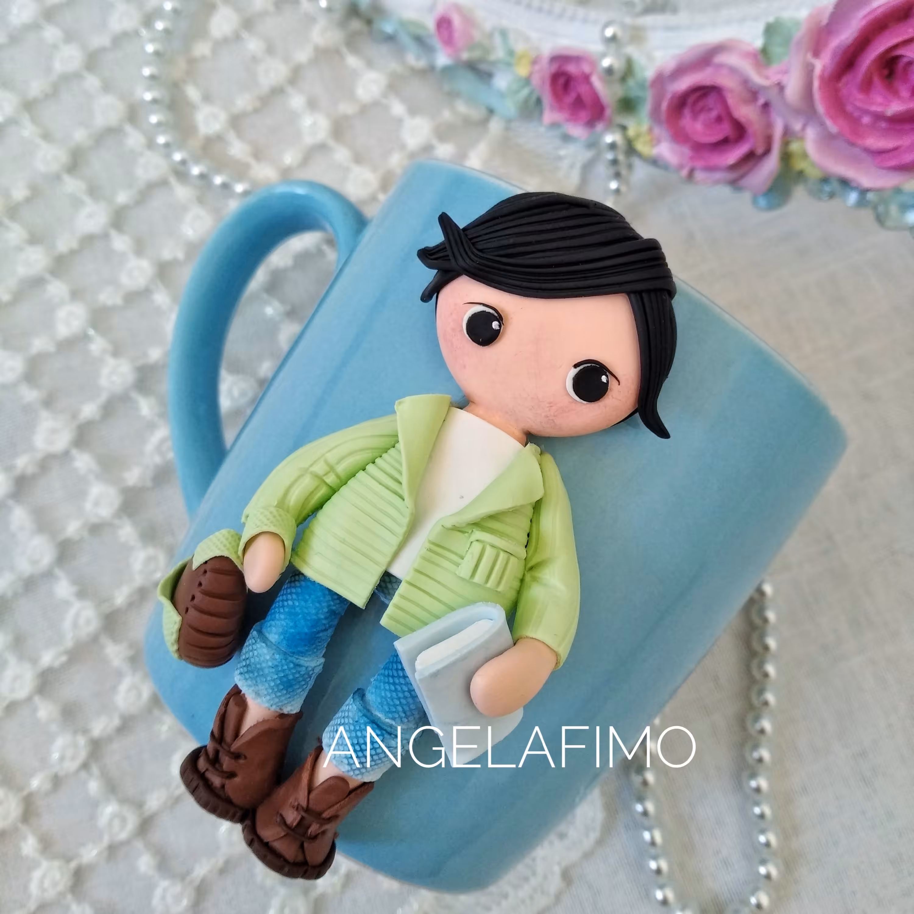 ماگ عروسکی طرح کوروش