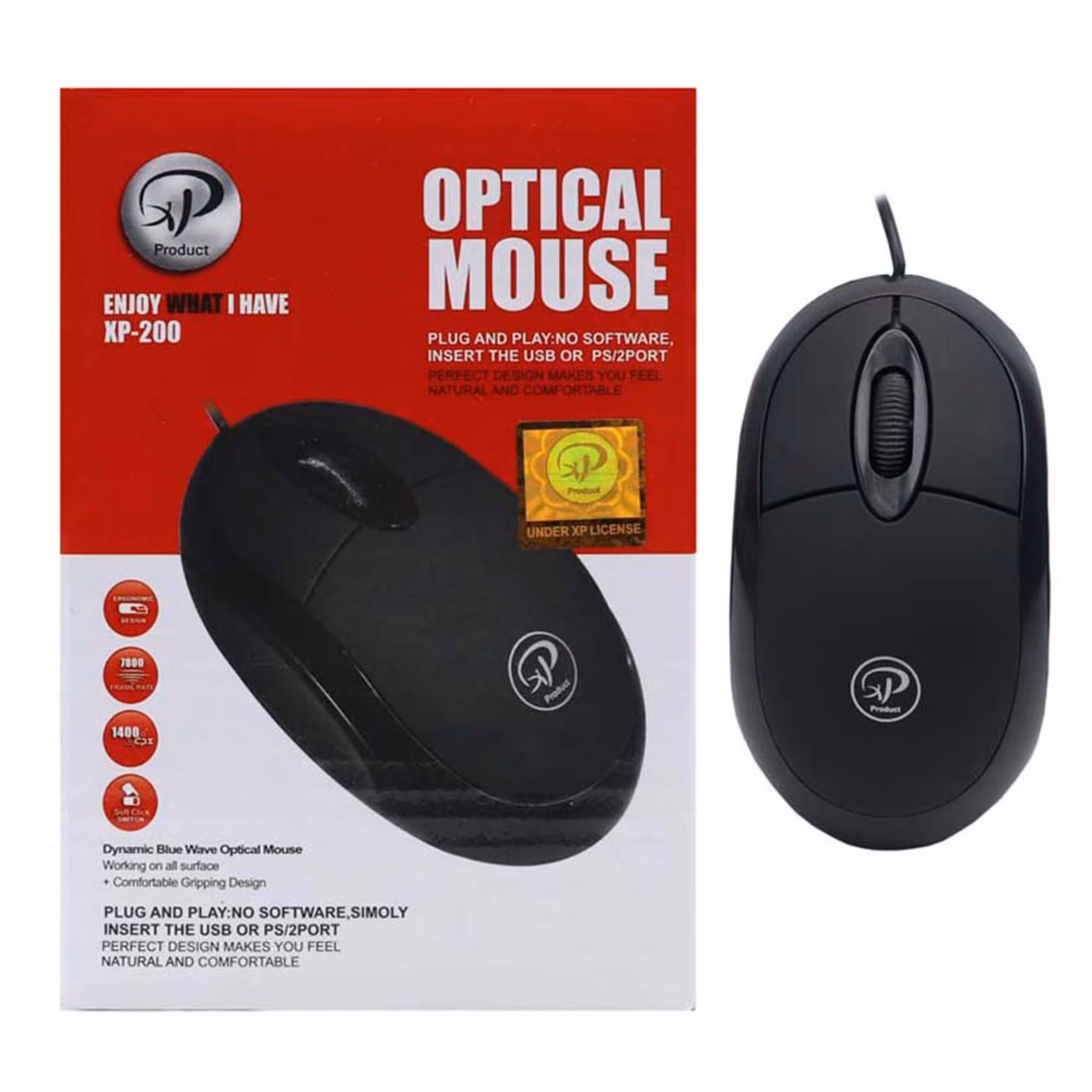 ماوس سیم دار ایکس پی-پروداکت مدل XP-270 موس 