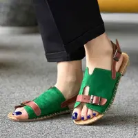 صندل زنانه سبز Elsa مدل 37841

