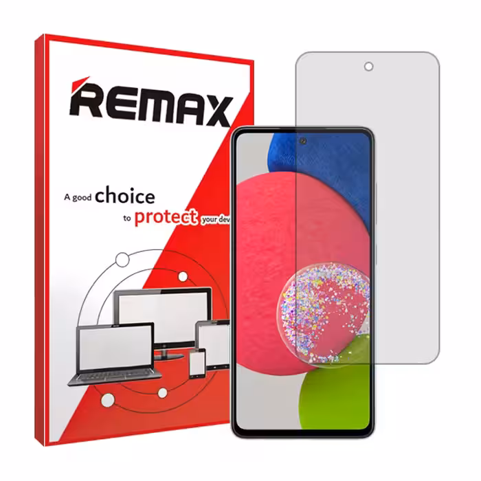 گلس سامسونگ Galaxy A52s 5G مدل شفاف برند ریمکس کد S