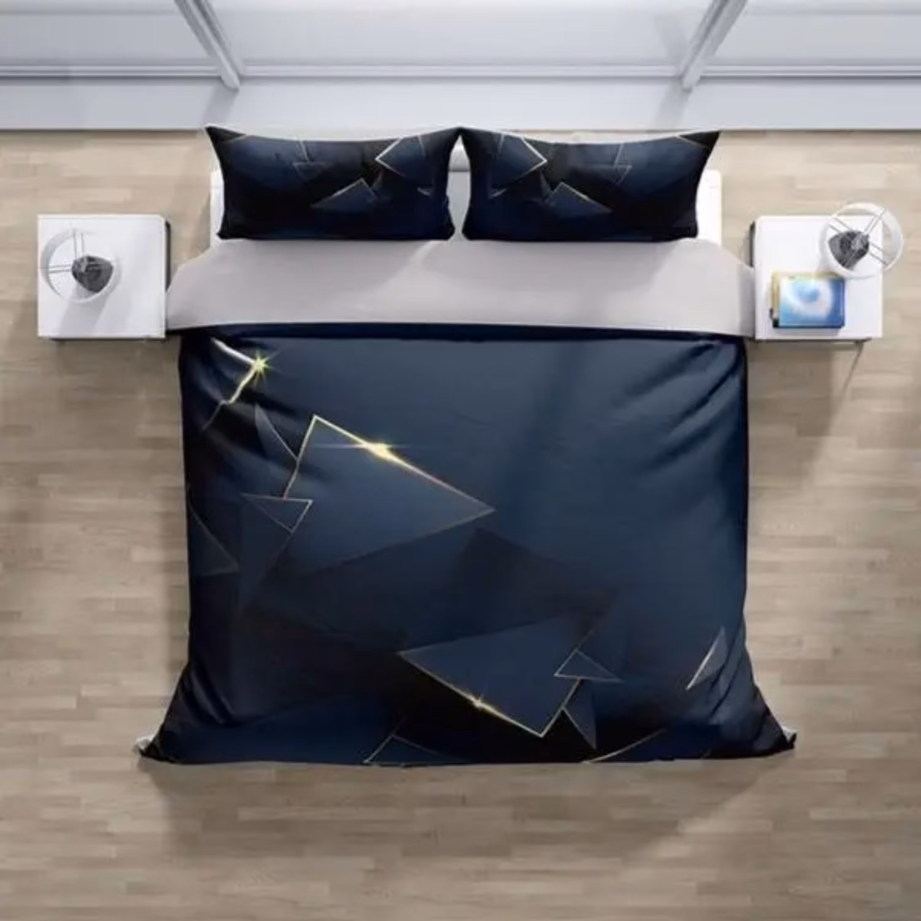 روتختی دونفره  چاپ سه بعدی میکرو شش تکه طرح منشوری