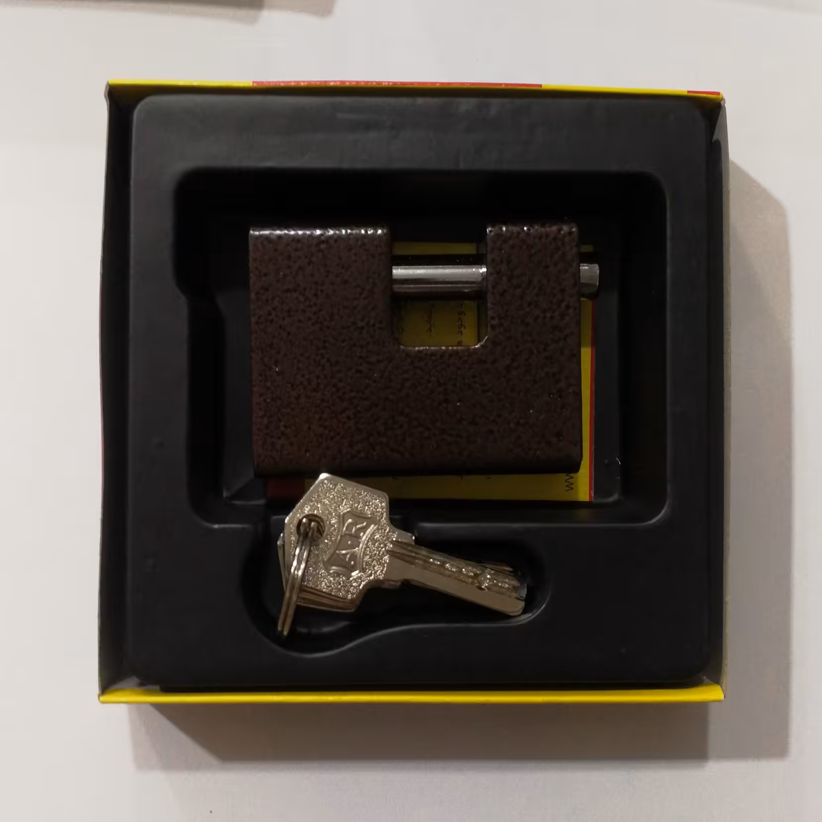 قفل کتابی ضد اسید و ضد برش 4 کلید سایز متوسط