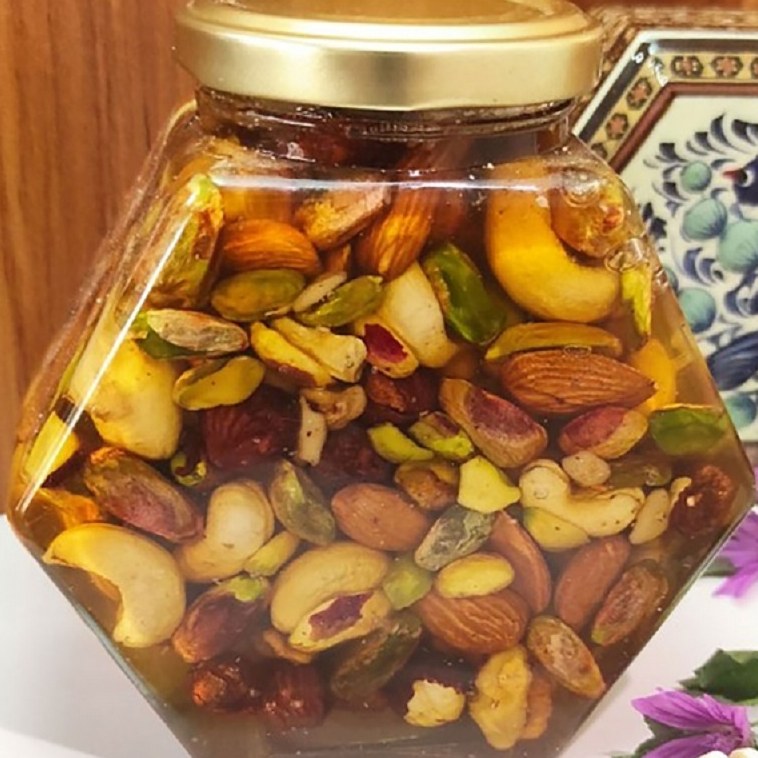 معجون عسل مغز ( 450 گرم خالص)