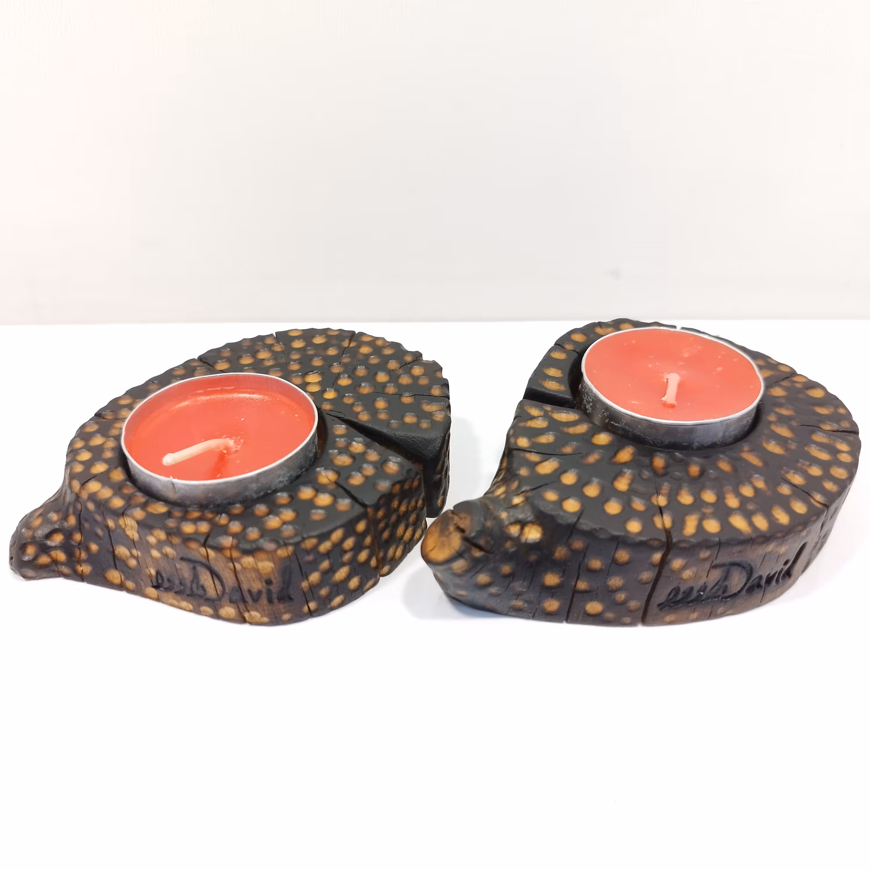 جای وارمر چوبی دست ساز ساخته شده از چوب طبیعی 