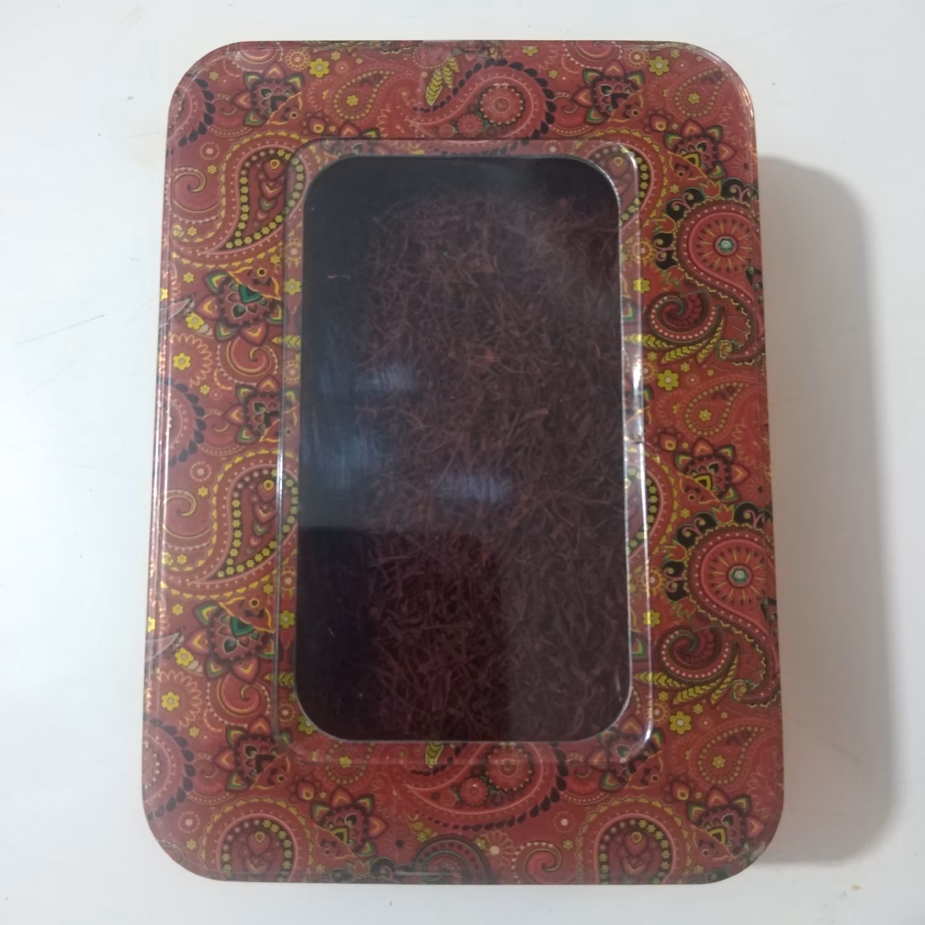 زعفران سرگل 50 گرمی  ظرف خاتم