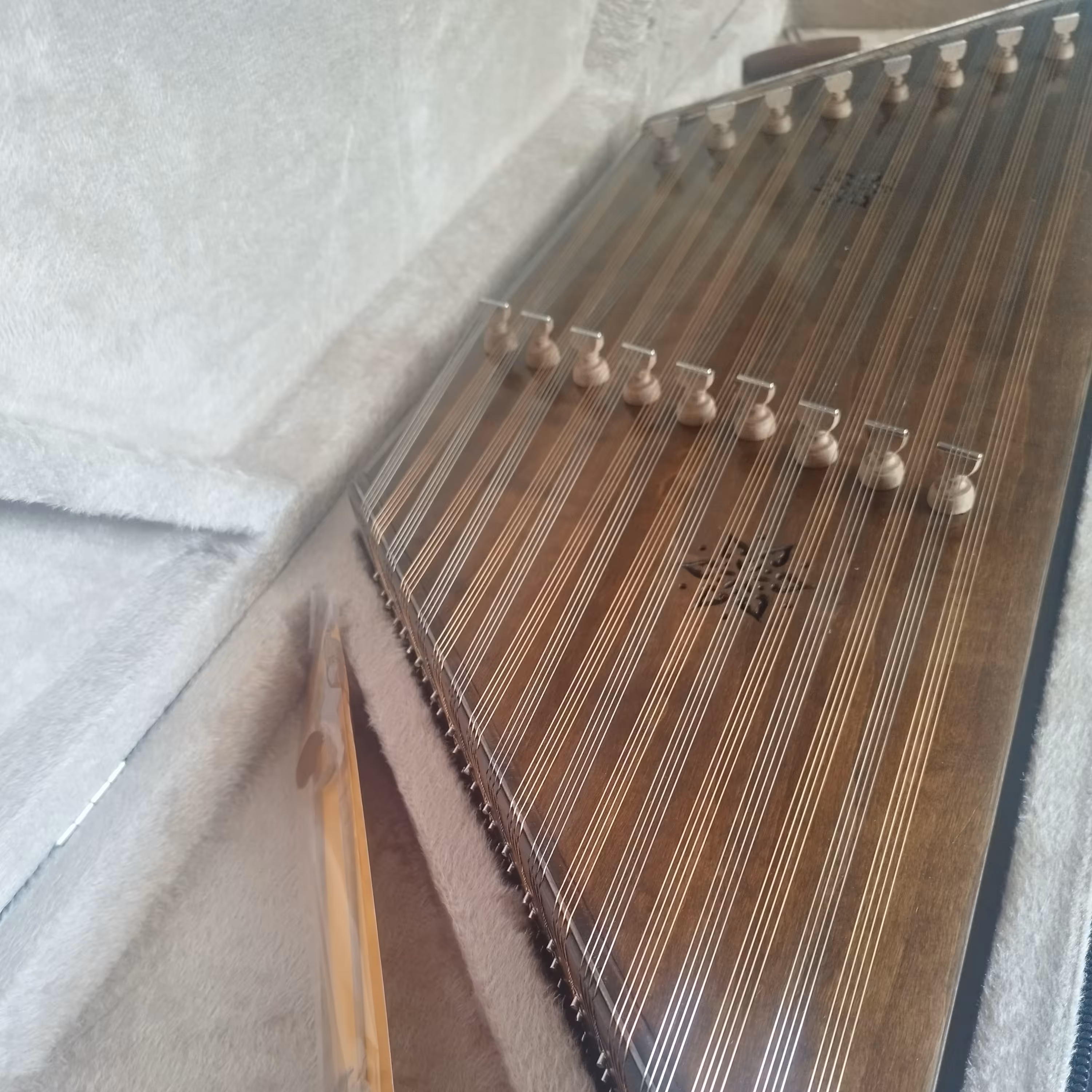 سنتور چوب گردو همراه کیف