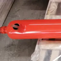 مبدل حرارتی پوسته و لوله ای استخری بدنه استیل و لوله های داخلی مسی با ظرفیت 120 کیلووات ساعت 