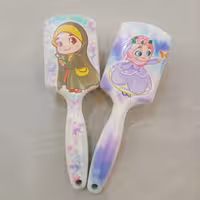 برس شانه دخترانه فانتزی طرح حجاب در طرح های مختلف 