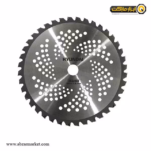 تیغ اره الماسه علف زن هیوندای 255x40 مدل 25540TCB