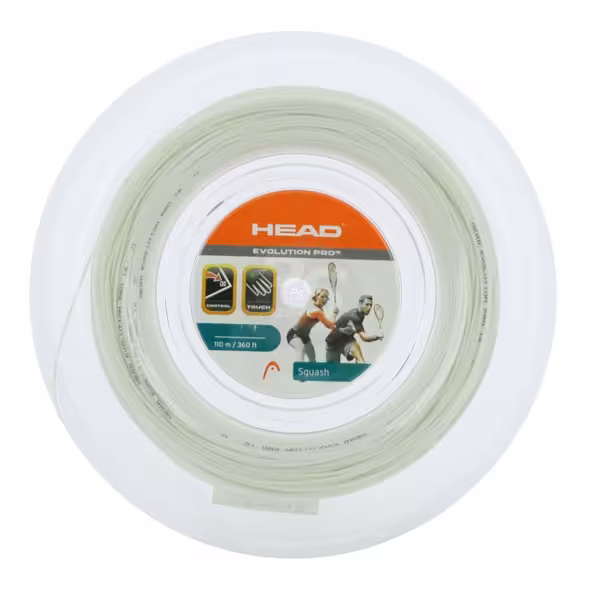 استرینگ اسکواش head evolotion pro reel WH