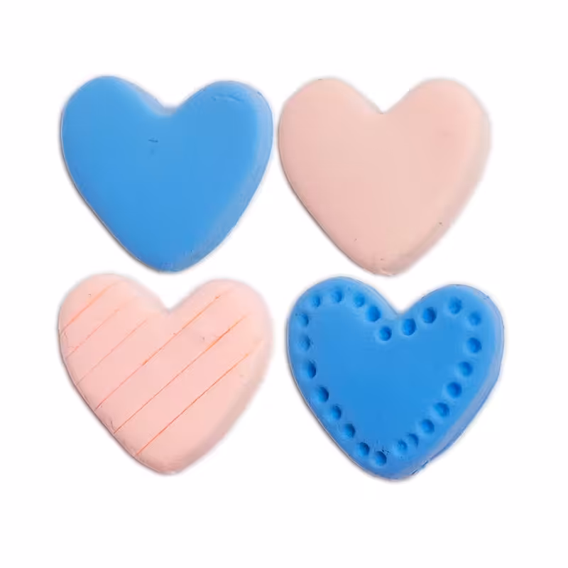 مگنت طرح قلب عشق کد MK205 مجموعه 4 عددی