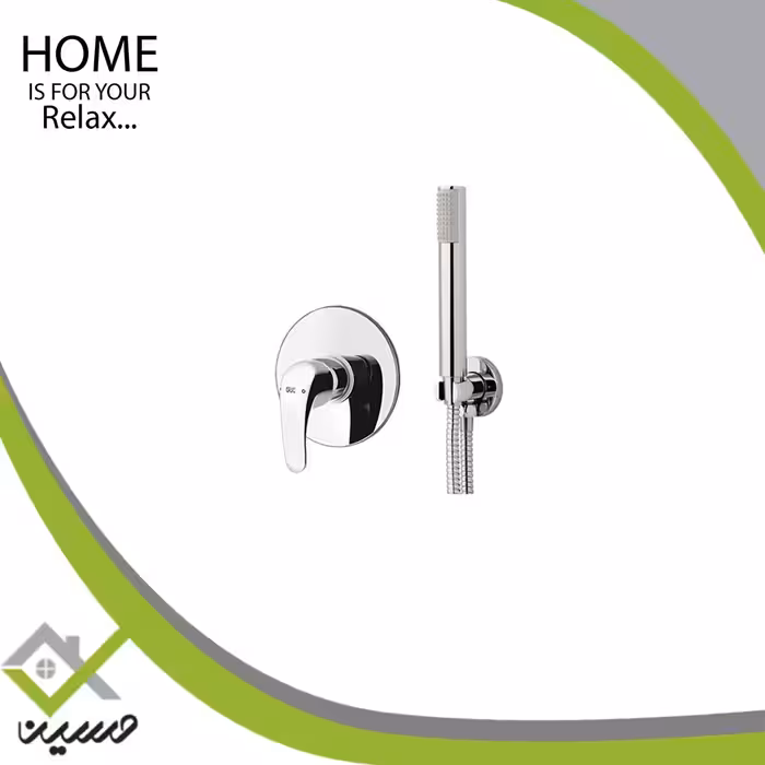 ملزومات دوش توکار تیپ 2 کلاسیک کلار مدل فلور(هزینه ارسال پس کرایه است)