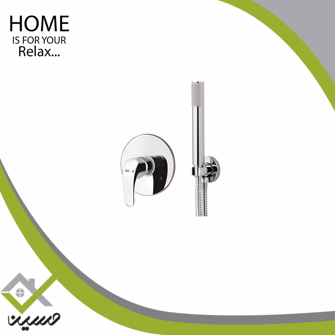 ملزومات دوش توکار تیپ 2 کلاسیک کلار مدل فلور(هزینه ارسال پس کرایه است)