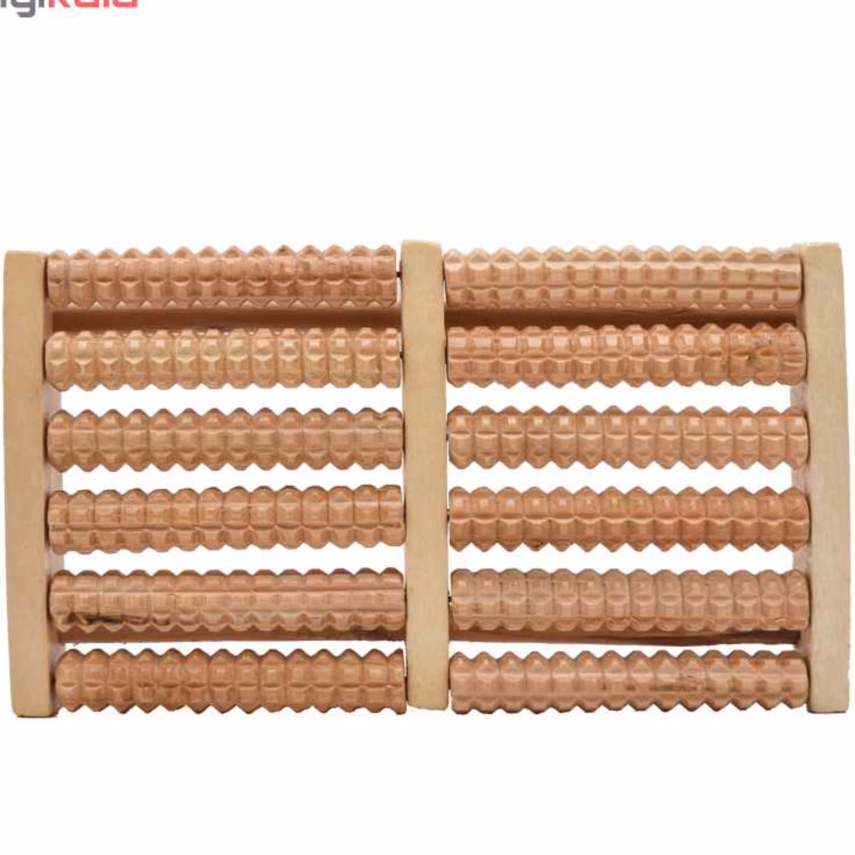 ماساژور دستی  کف پا مدل غلطکی جنس چوبی