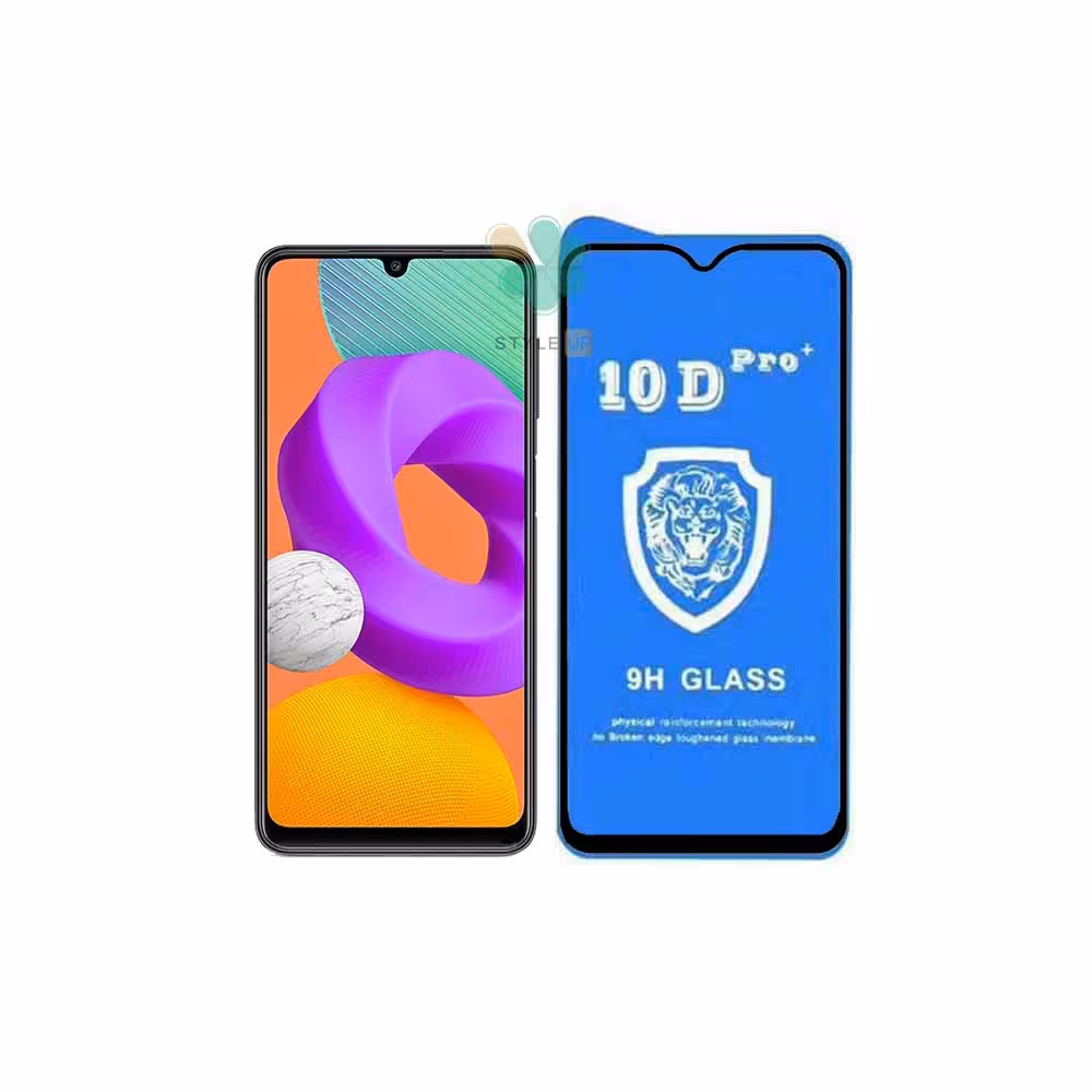 گلس تمام صفحه گوشی سامسونگ Samsung Galaxy M22 مدل 10D Pro