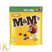 اسمارتیز شکلاتی با مغز بادام زمینی ام اند ام (400 گرم)

