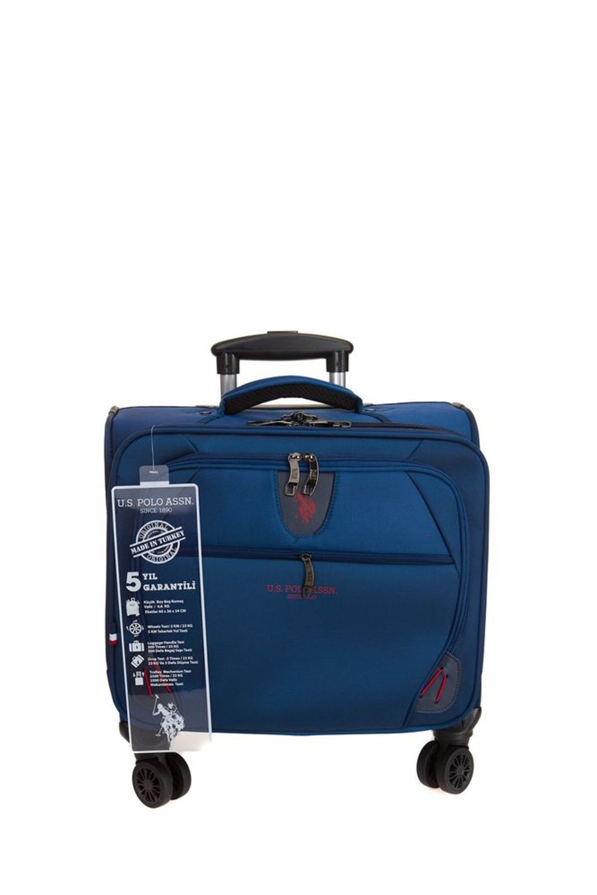 چمدان و ساک آبی مردانه زنانه پارچه یونسکس اندازه خلبان PLPLT8094 US Polo Assn