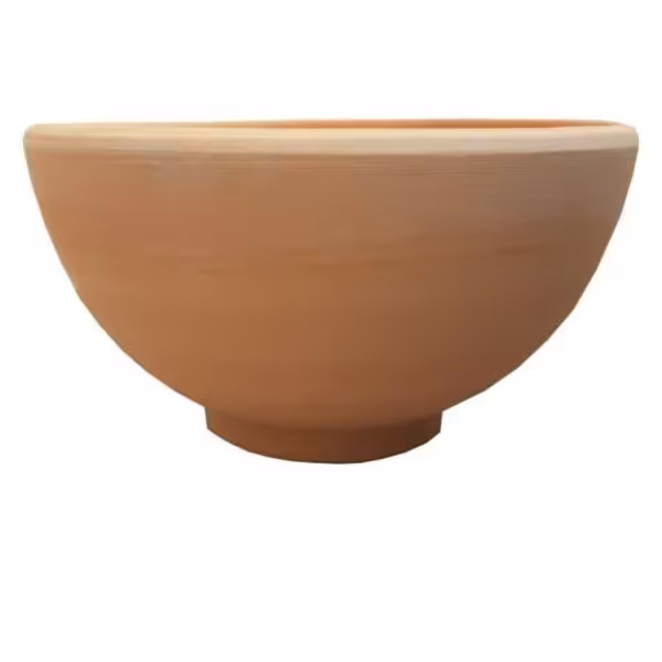 کاسه خام سفالی آبگوشت خوری