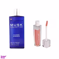 ادوپرفیوم مردانه استاویتا (Stavita) مدل Musk Sledge Hammer حجم 100 میلی‌لیتر + رژ لب مایع لانسور سری Glaze شماره 18