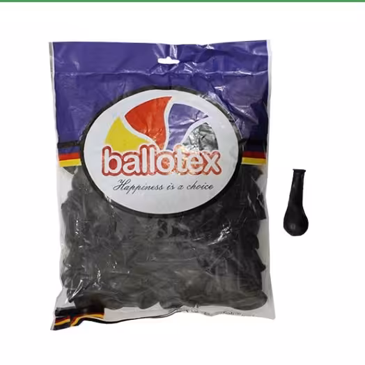 بادکنک 6 اینچ مشکی