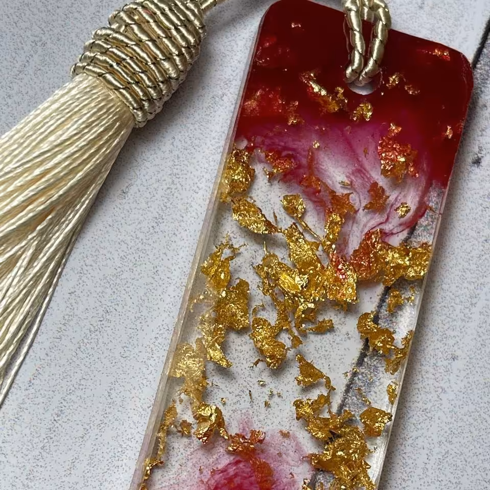 بوکمارک نشان کتاب  ورق طلا کد 28