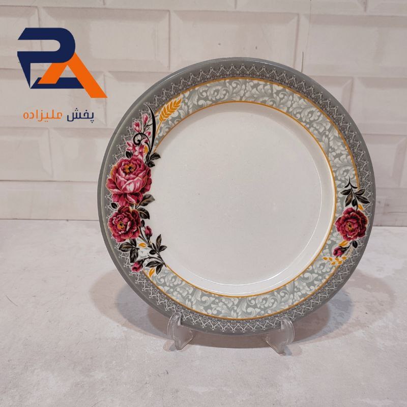 پیش دستی ملامین طرح هما  کد 713دونه ای قابل سفارش در تعداد دلخواهتون