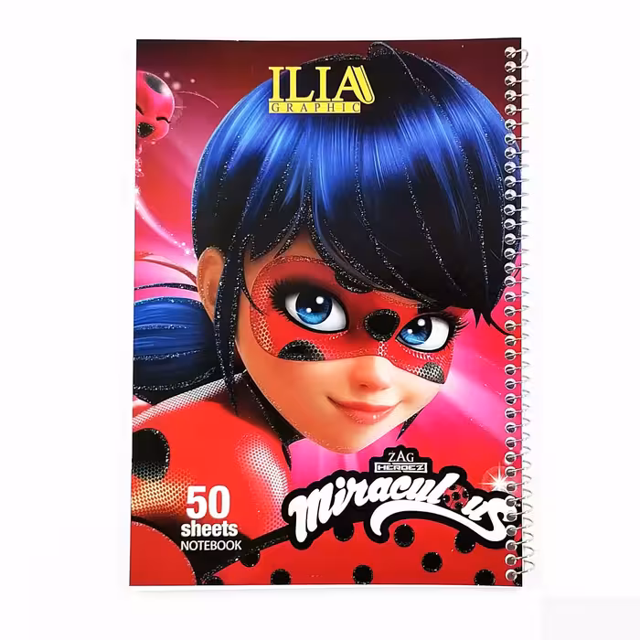 دفتر نقاشی سیمی 50 برگ ایلیاـ