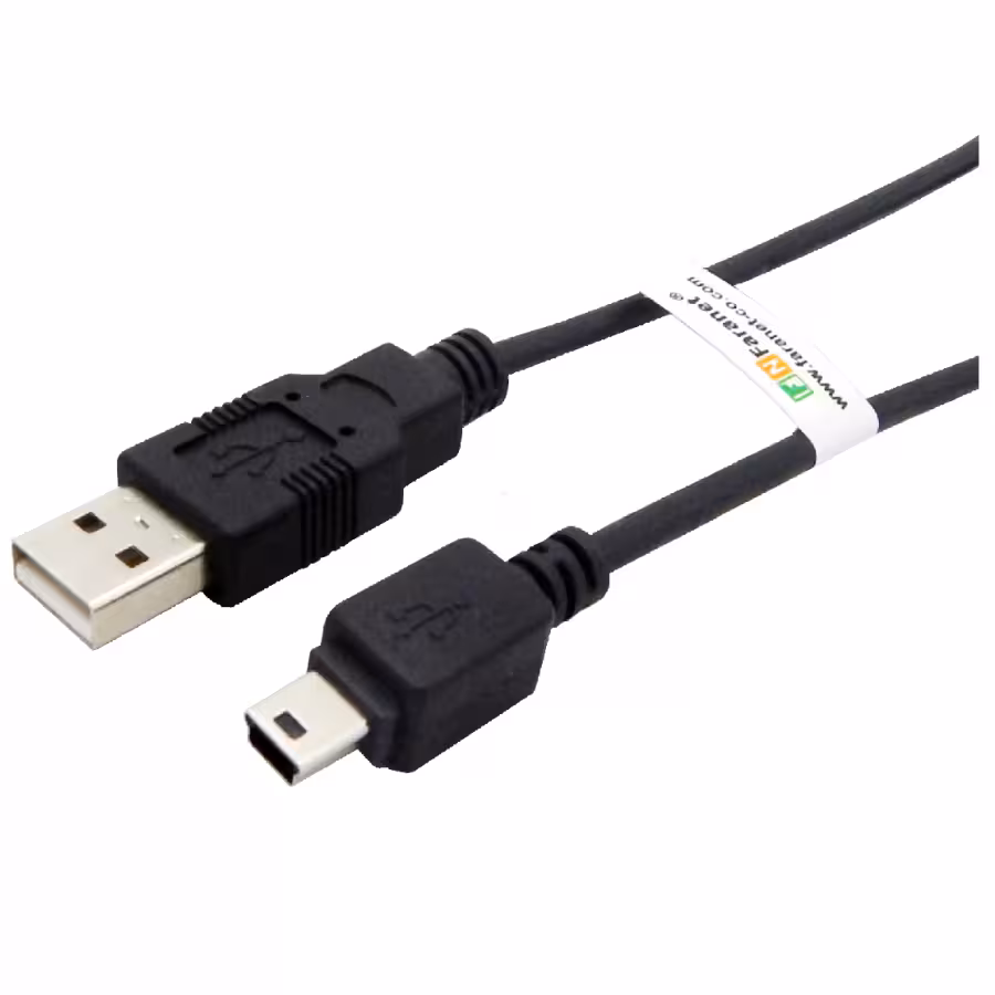 کابل USB 2.0 به  Mini USB 5pin (دوربین) 30 سانتی متر فرانت مدل FN-U25C03
