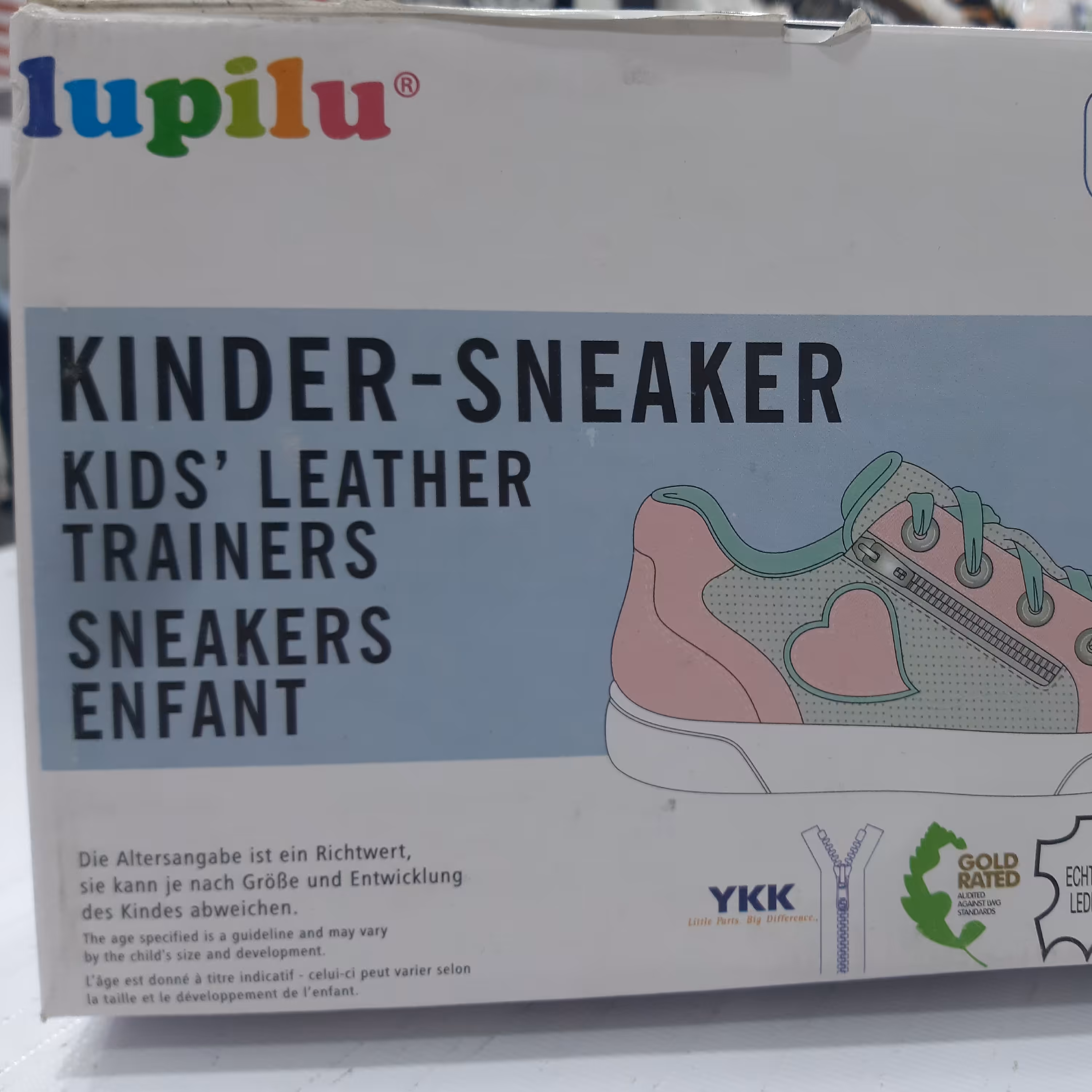 کتونی لوپیلو دخترانه طلایی سایز های 24 25 27 28 29