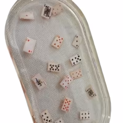 استند کفی ورق رزینی دستساز