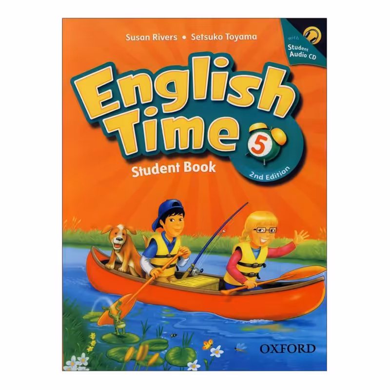 کتاب English time 5 اثر Susan Rivers انتشارات اکسفورد رحلی