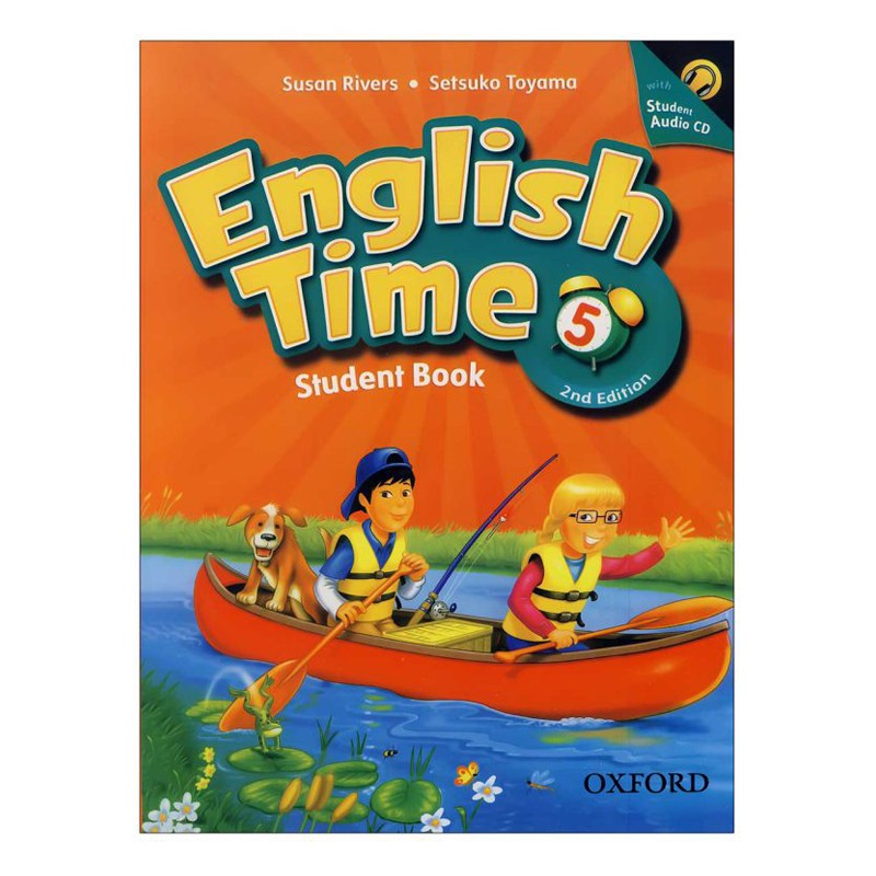 کتاب English time 5 اثر Susan Rivers انتشارات اکسفورد رحلی