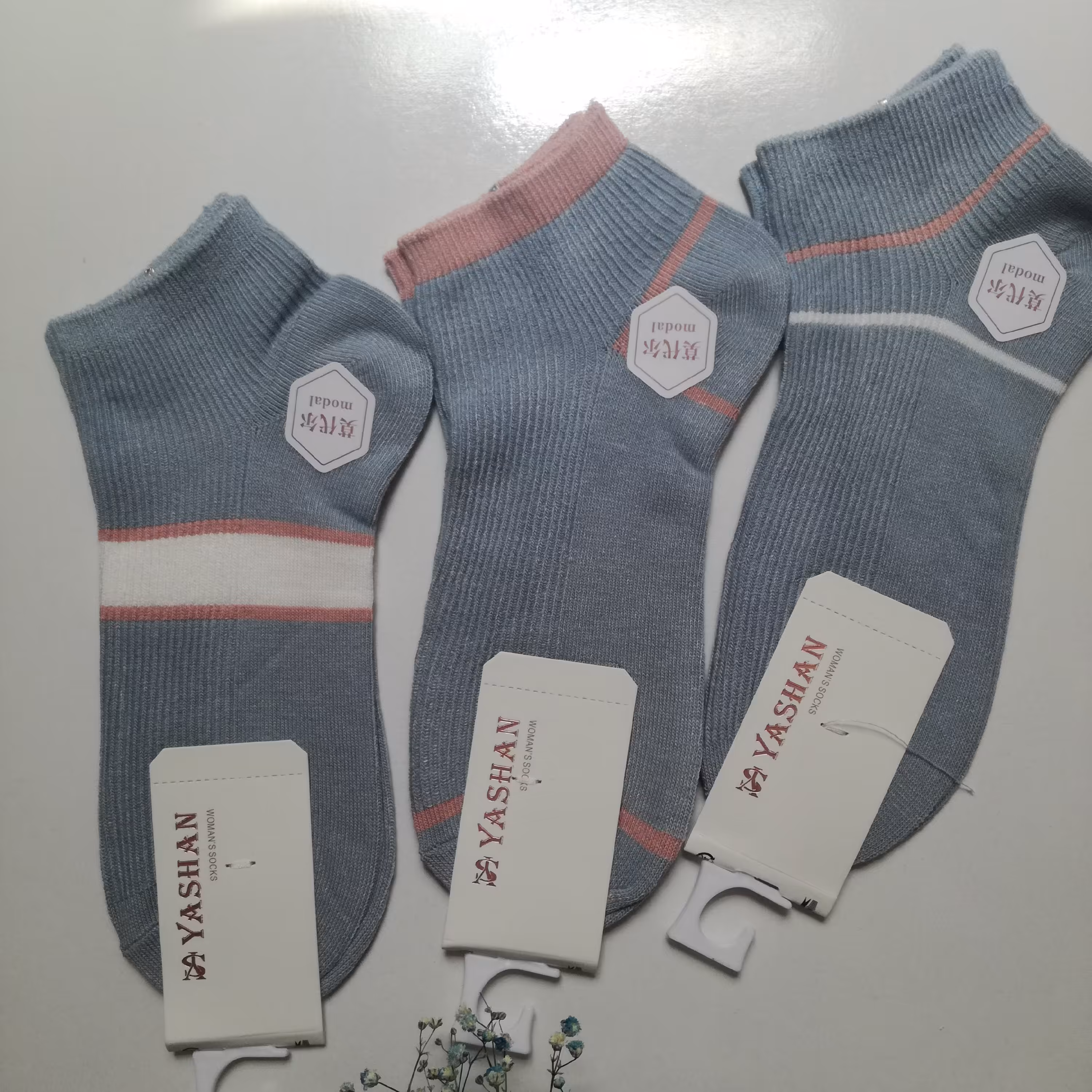 جوراب مچی دخترانه و زنانه نخ پنبه کبریتی برند وارداتی