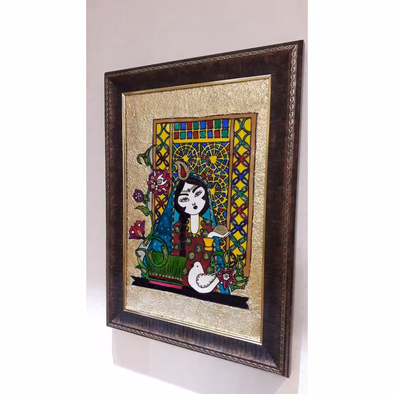 تابلو ویترای طرح خاتون کد:13