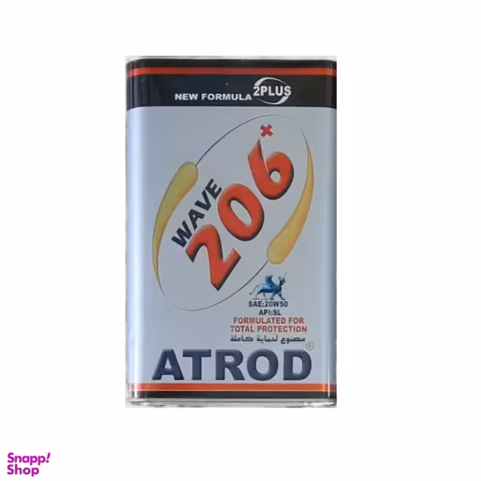 روغن موتور خودرو آترود مدل 206 50_20 SL حجم 4 لیتر