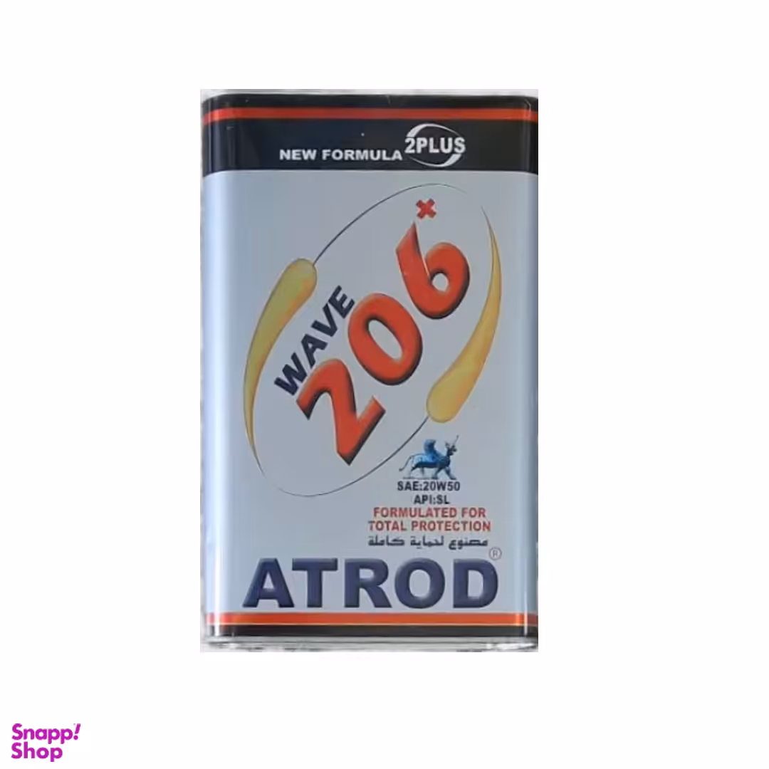 روغن موتور خودرو آترود مدل 206 50_20 SL حجم 4 لیتر