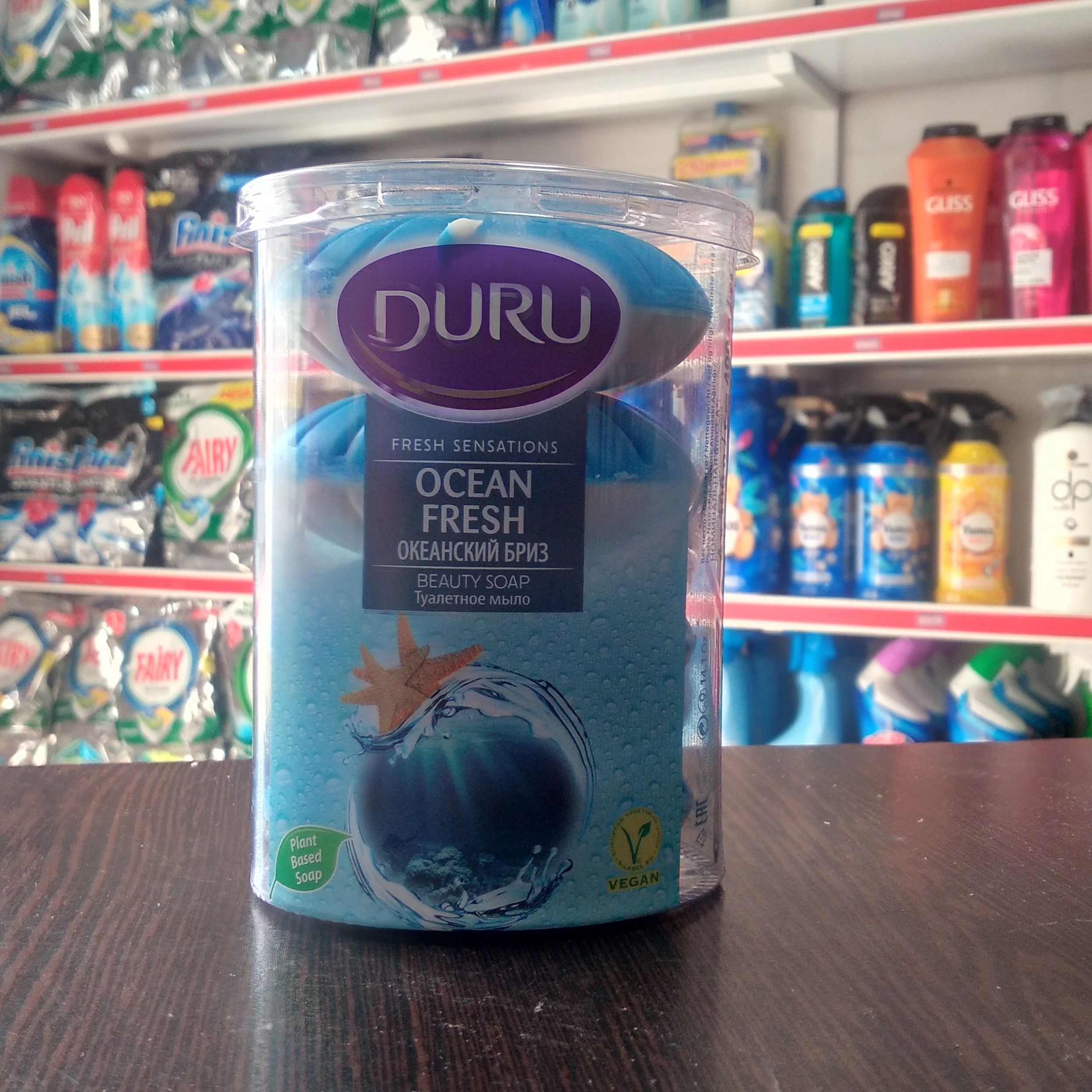 صابون گیاهی دورو سری Fresh Sensations مدل Ocean Breeze بسته 4 عدد