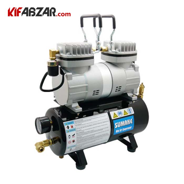 کمپرسور ایربراش 3.5 لیتر سوماک مدل MC 1103 TGMVC