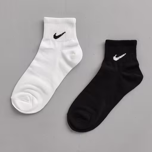 جوراب زنانه مردانه نیم ساق طرح نایک فری سایز 37 تا 43