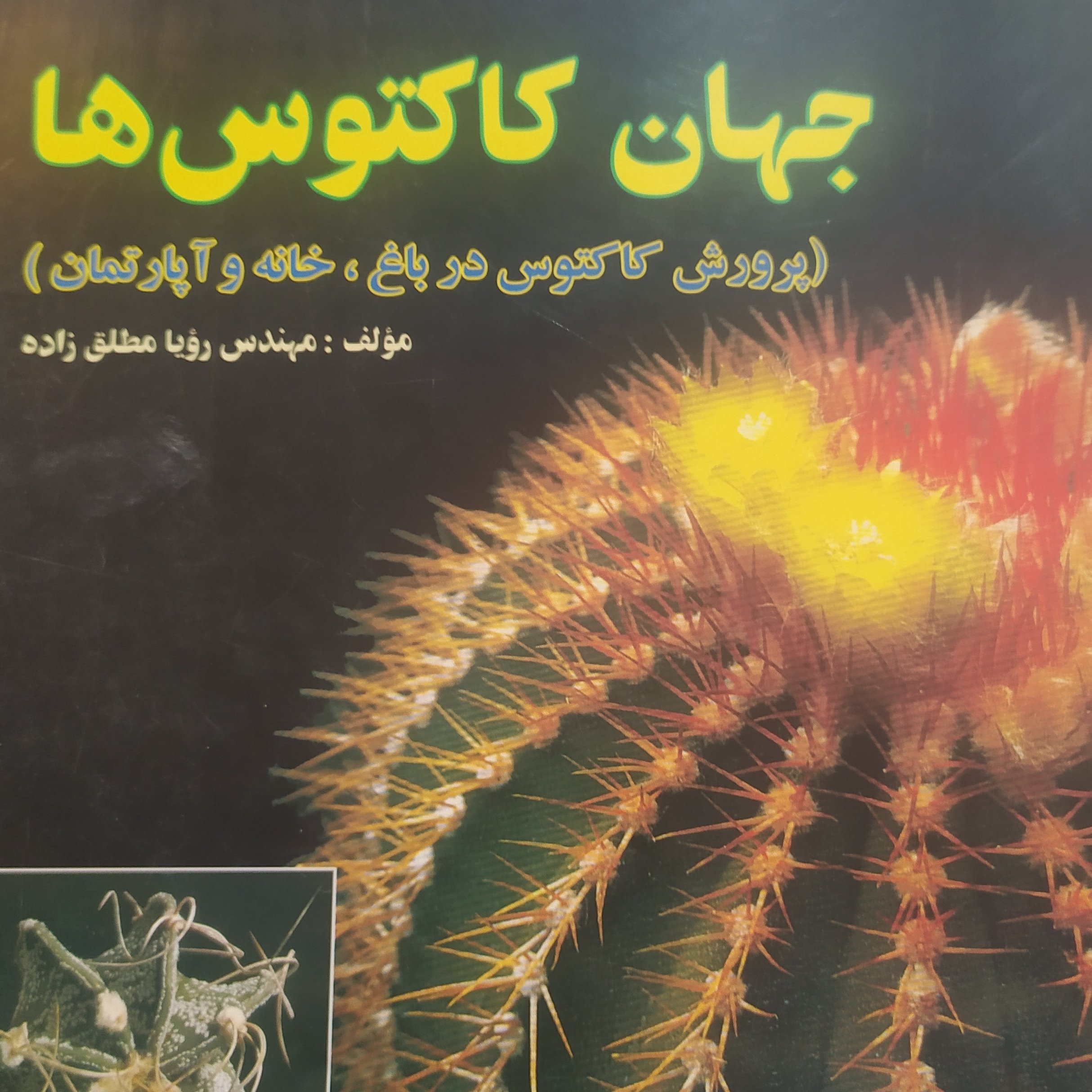 کتاب جهان کاکتوس ها پرورش و نگهداری در باغ و خانه و آپارتمان