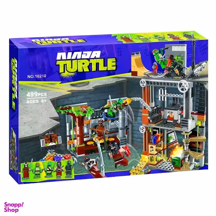 ساختنی مدل نبرد در لانه لاکپشت های نینجا کد 10210