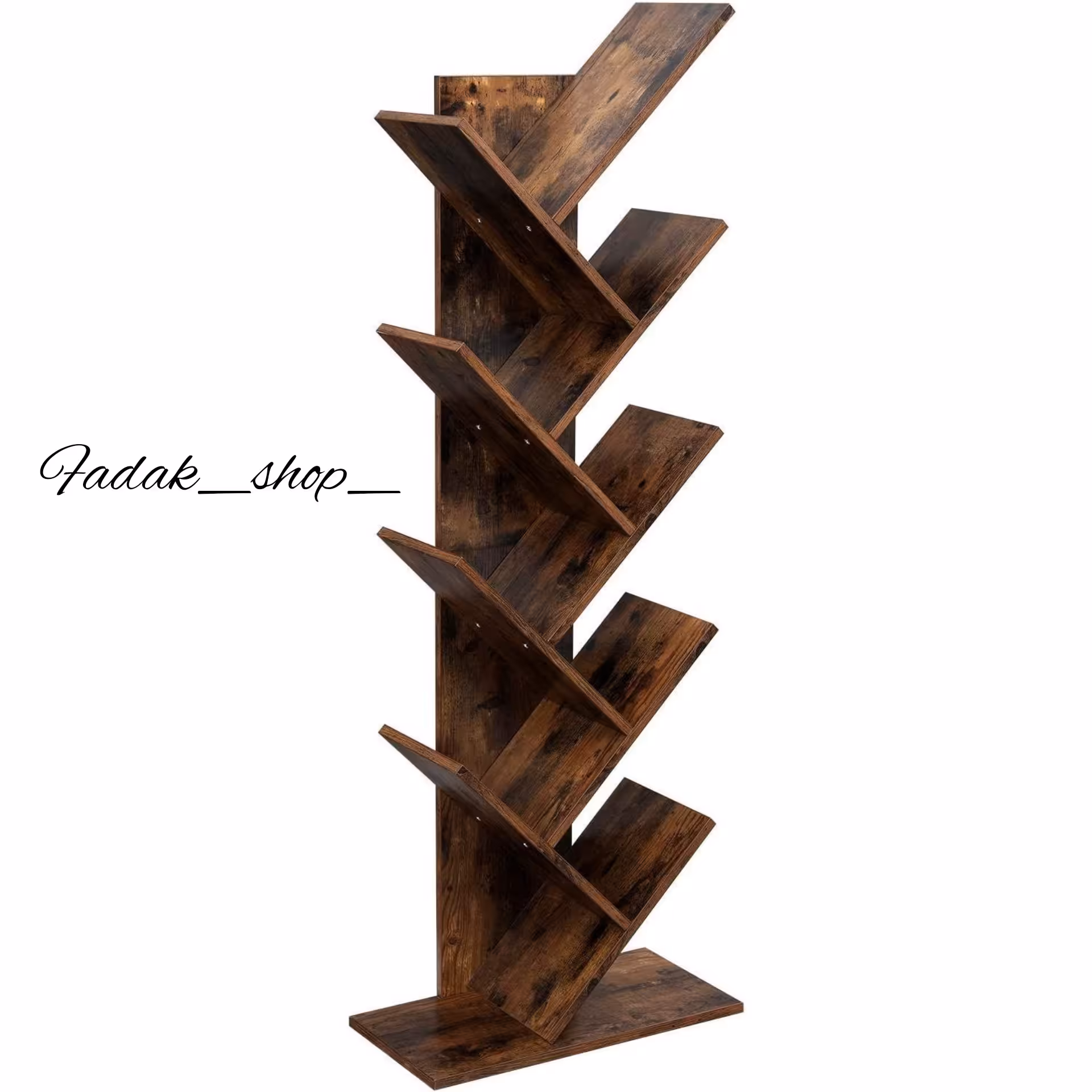 جا کتابی چوبی  پس کرایه