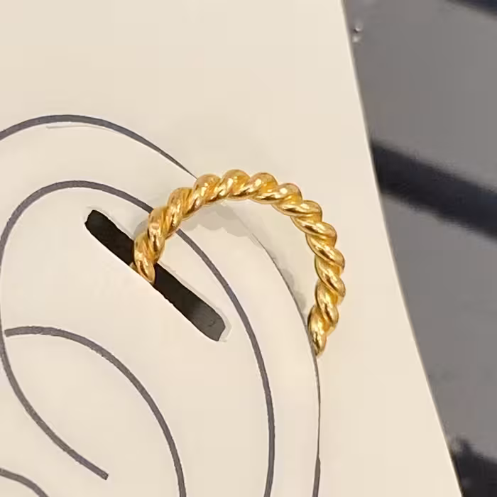 ایرکاف نقره آبکاری طلا دخترانه اصل عیار 925 بدون سوراخ گوش