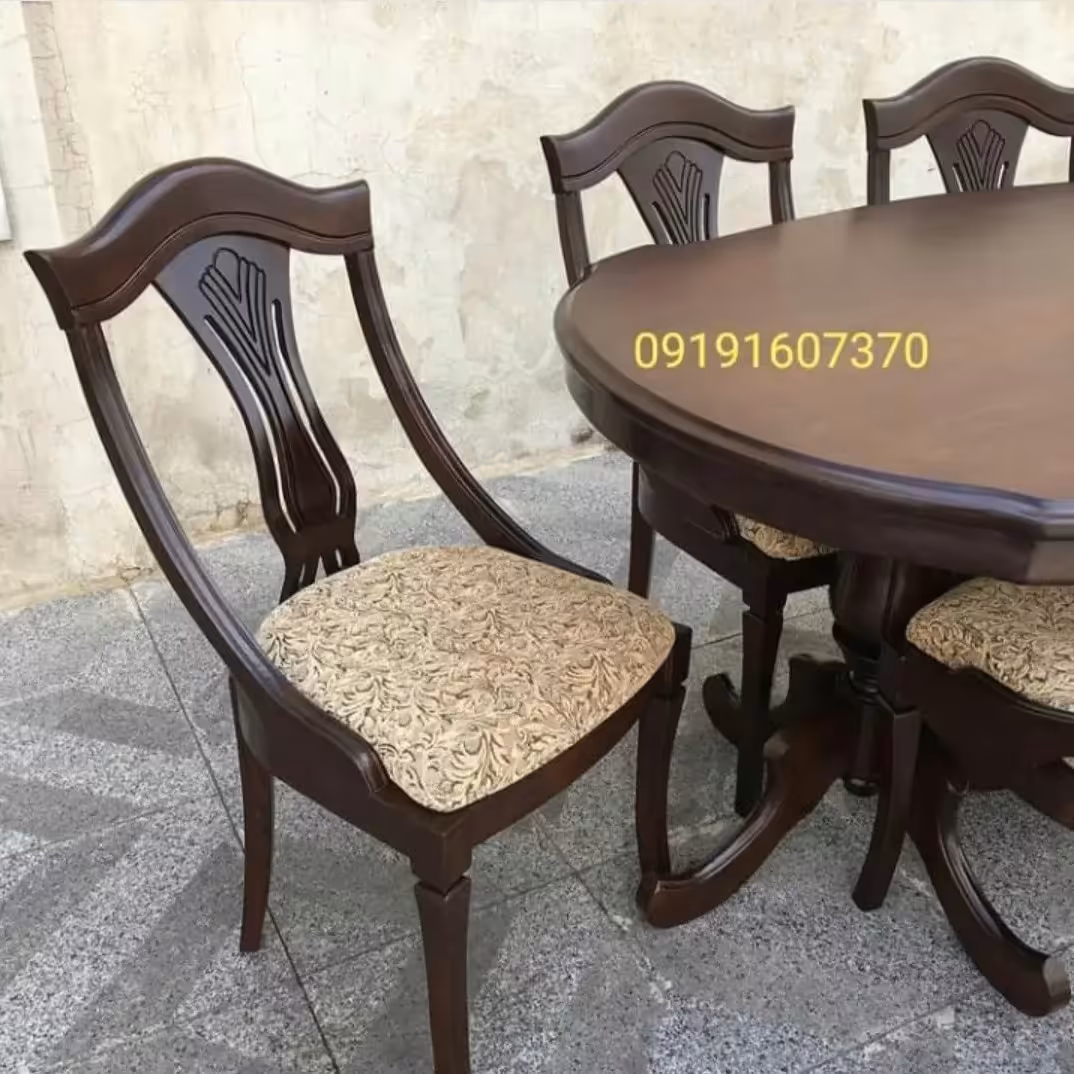 میز عسلی و جلو مبلی چوبی