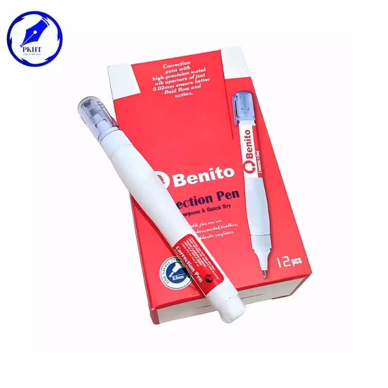 لاک غلط گیر قلمی BENITO بسته 12 عددی